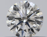 0.34 carat Round diamond H VVS2 Excellent