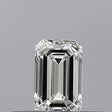 0.24 carat Emerald diamond F VVS2 