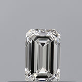 0.24 carat Emerald diamond F VVS2 