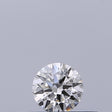 0.18 carat Round diamond E VVS2 Excellent