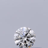 0.18 carat Round diamond E VVS2 Excellent