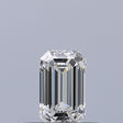 0.28 carat Emerald diamond F VVS1 