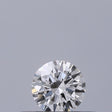 0.18 carat Round diamond E VS2 Excellent
