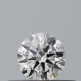 0.19 carat Round diamond E VVS1 Excellent