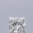 0.42 carat Princess diamond F VVS1 