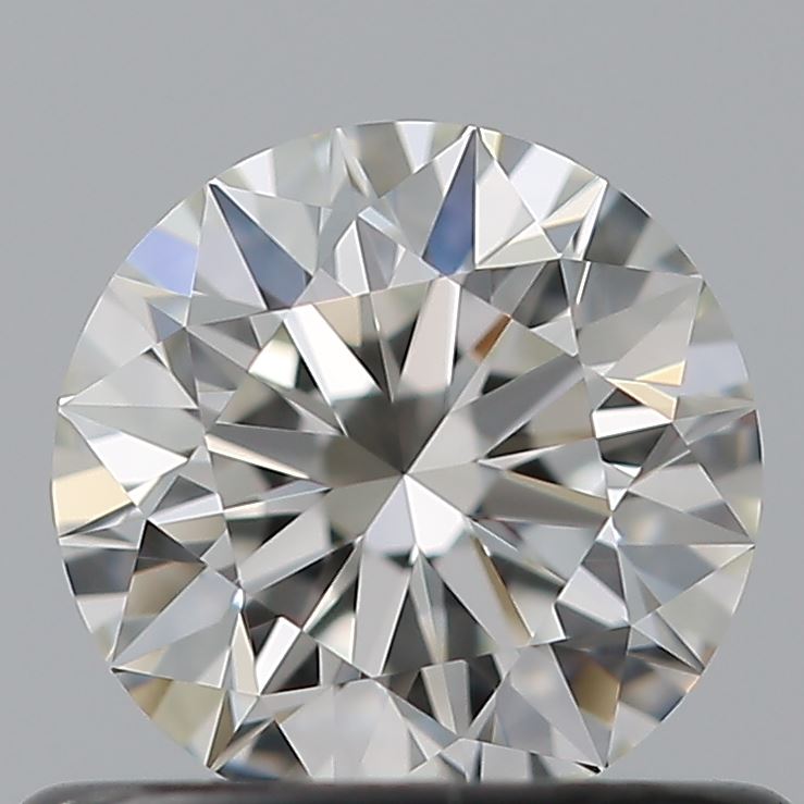 0.53 carat Round diamond F  IF Excellent