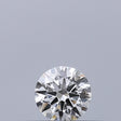 0.18 carat Round diamond E VVS2 Excellent