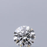 0.18 carat Round diamond E VVS2 Excellent