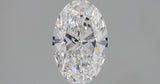 1.01 carat Oval diamond D SI2 VeryGood