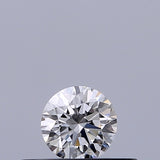 0.21 carat Round diamond E VVS2 Excellent