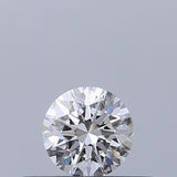 0.25 carat Round diamond E VVS1 Excellent