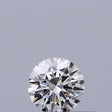 0.25 carat Round diamond F IF Excellent