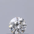 0.23 carat Round diamond F IF Excellent
