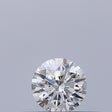 0.22 carat Round diamond E VVS2 Excellent
