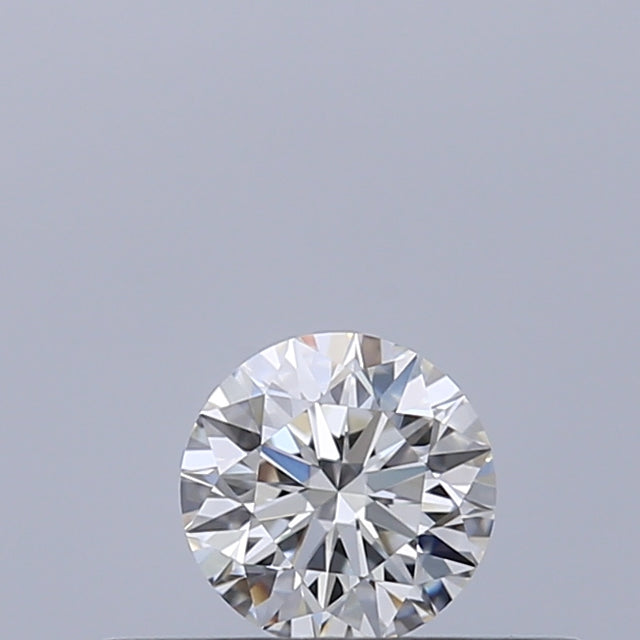 0.22 carat Round diamond E VVS2 Excellent