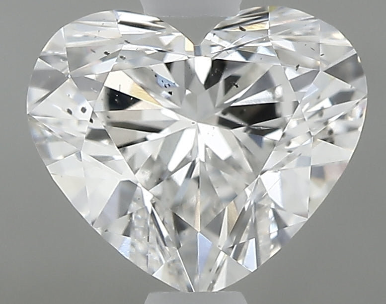 0.90 carat Heart diamond F SI2 