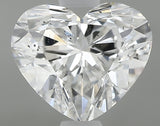 0.90 carat Heart diamond F SI2 