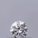 0.19 carat Round diamond F IF Excellent