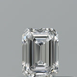 0.25 carat Emerald diamond D  VVS2