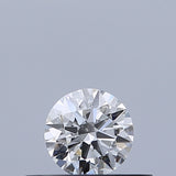 0.25 carat Round diamond E IF Excellent