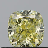 0.56 carat Cushion diamond  Yellow IF