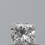 0.24 carat Princess diamond G VVS2 