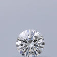0.21 carat Round diamond E VVS1 Excellent