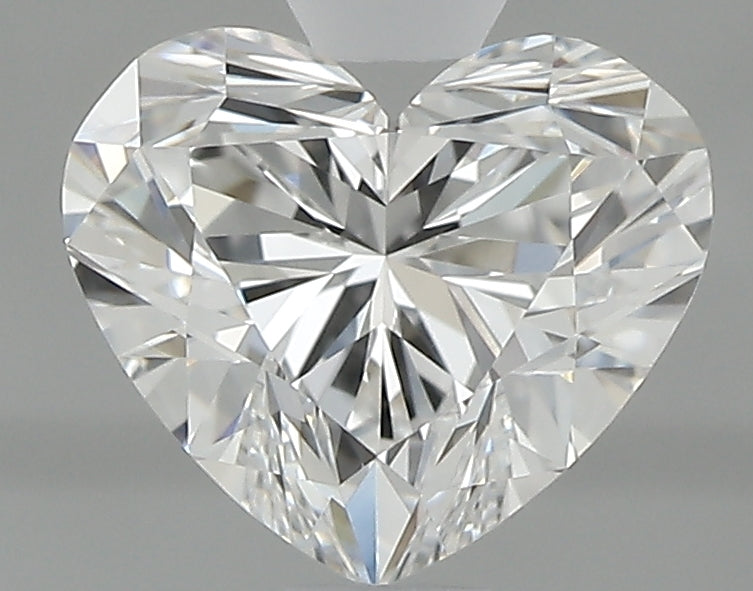 0.83 carat Heart diamond E  VVS2 Excellent