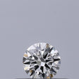 0.18 carat Round diamond E IF Excellent