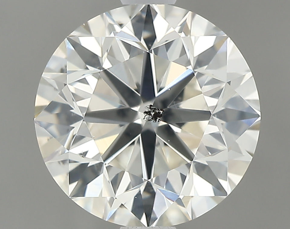 2.01 carat Round diamond J  SI2 Very good