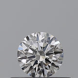 0.25 carat Round diamond F  VVS1 Excellent