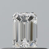 0.23 carat Emerald diamond F  VVS1