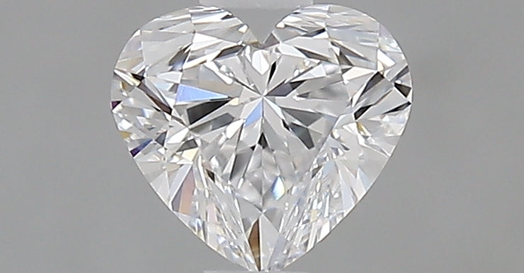 0.53 carat Heart diamond D VS1 