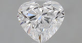 0.53 carat Heart diamond D VS1 
