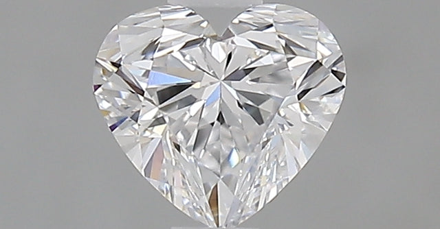 0.53 carat Heart diamond D VS1 