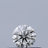 0.25 carat Round diamond G IF Excellent