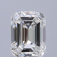 1.01 carat Emerald diamond F VVS2 
