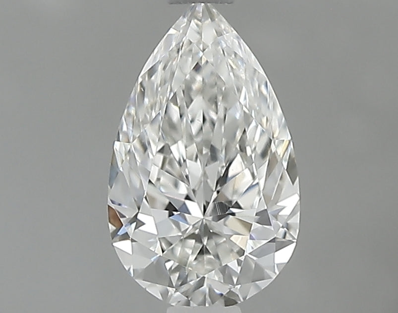 0.50 carat Pear diamond F VS2 