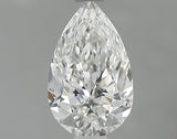 0.50 carat Pear diamond F VS2 