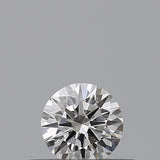 0.23 carat Round diamond H  VVS1 Excellent