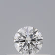 0.23 carat Round diamond E VVS2 Excellent