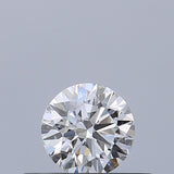 0.28 carat Round diamond E IF Excellent