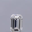 0.27 carat Emerald diamond E VVS2 