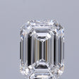 0.81 carat Emerald diamond D VVS2 