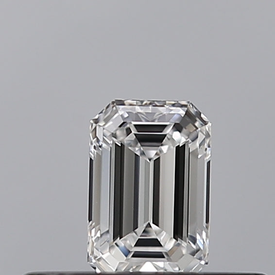 0.23 carat Emerald diamond D VVS2 