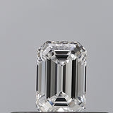 0.23 carat Emerald diamond D VVS2 