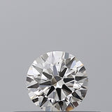 0.18 carat Round diamond E  IF Excellent