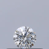 0.19 carat Round diamond F VVS2 Excellent
