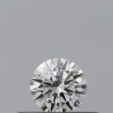 0.19 carat Round diamond D  VVS2 Excellent