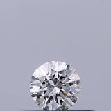 0.19 carat Round diamond E VVS1 Excellent